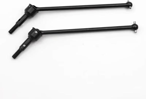 Front Rear Drive Shaft Compatible with Omni for Terminator 1/10 Remote Control Car Upgrade Parts Replacement Accessories 2pcs Metal Drive Shaft CVD