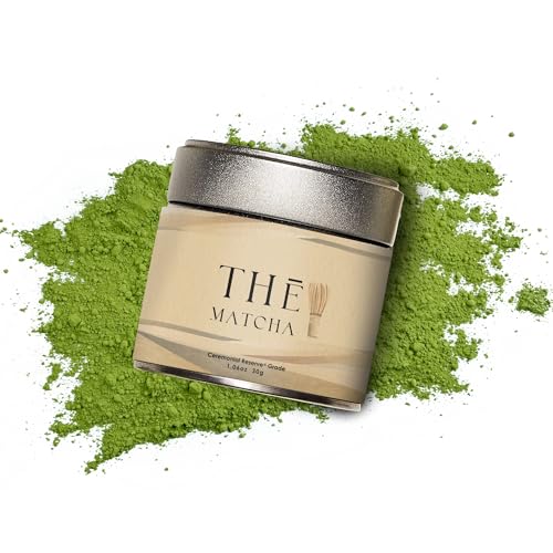 THE Matcha Ceremonial Grade Matcha Green Tea Powder Premium First Harvest, 100% Pure Japanese Matcha 30g  1.06oz