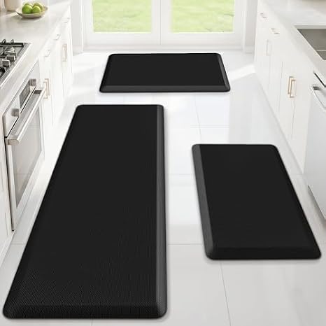 KitchenClouds Kitchen Mat 17.3"x28" and 2PCS Kitchen Rugs