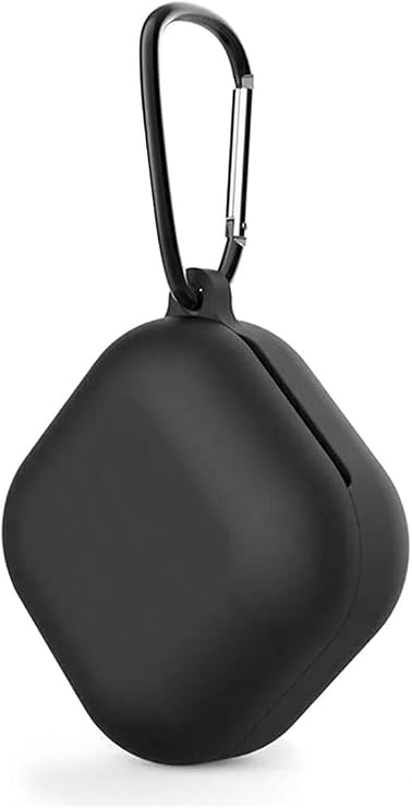 Samsung Galaxy Buds Core İle Uyumlu Silikon Renkli Kılıf (Siyah)