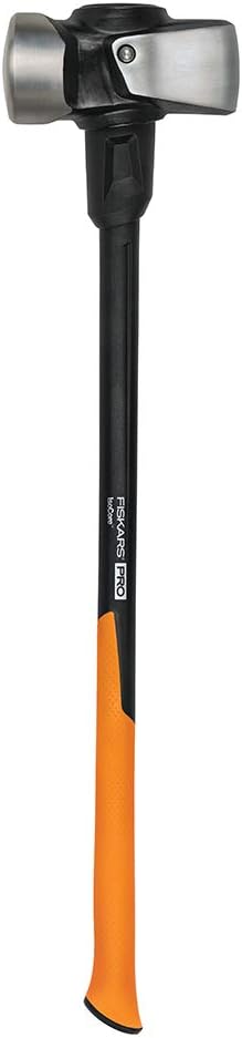 Fiskars Pro IsoCore 36" Sledge Hammer, Shock-Absorbing Handle, 16 lb