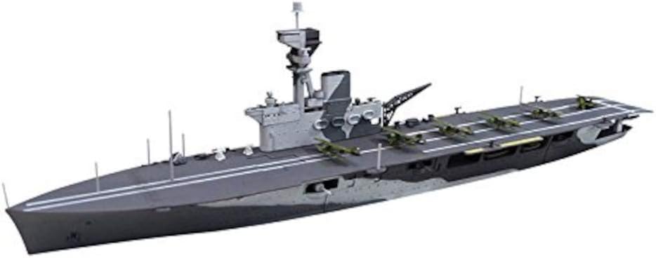 Aoshima Bunka Kyozai AOSHIMA 1700 Waterline Series No. 716 British Navy Aircraft Carrier HMS Hermies, Indian Ocean Ceylon Offshore Plastic Model