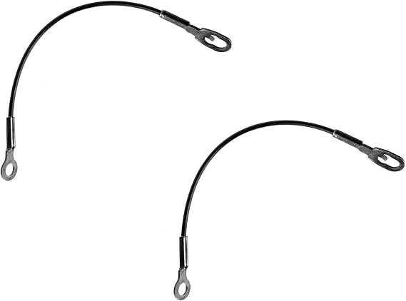 TRQ Tailgate Cable Set Compatible with 2005-2018 Nissan Frontier