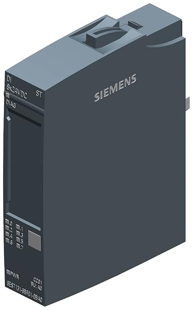 6ES7131-6BF01-0BA0 | SIEMENS Digital Input Module, DI 8X 24V DC Standard, Type 3 (IEC 61131), Sink Input, PNP Switching