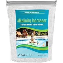 Alkalinity Increaser 5lb. for Balanced Pool and Spa Water. Pure Dense Soda Ash Sodium Carbonate99.95% Purity