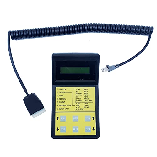 Hconcet Controller Programmer, Manual Operation, Compatible with All ZAPI Controller, CAT FC2110A, Black