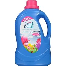 Spring Fresh Ultra Liquid Fabric Softener with WeaveShield Fabric Care Technology by Final Touch | Fabric Softener + Conditioner | Concentrated Formula | Works in All Standard & HE Washing Machines