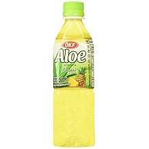 OKF Aloe Vera Drink Pineapple 16.9 Oz (Case of 10)