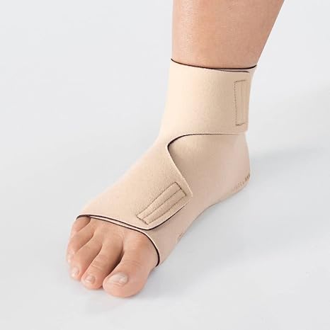 ReadyWrap Black Foot Left Large Compression Wrap