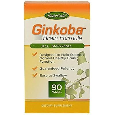 Ginkoba Brain Formula 90 Tablets Pack of 3