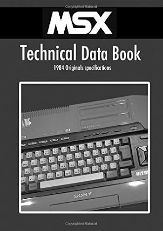 MSX Technical Data Book