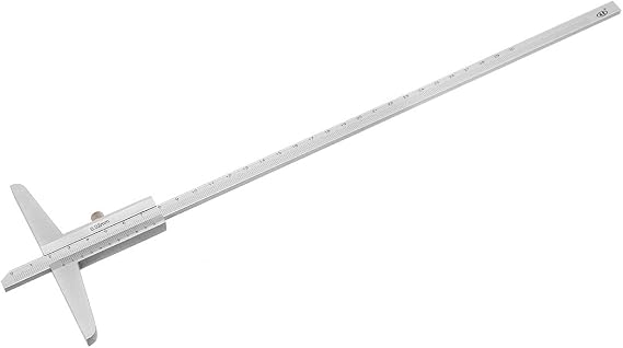 uxcell 0-300mm Depth Vernier Caliper Micrometer Gauge Measuring Tool 0.02mm Resolution