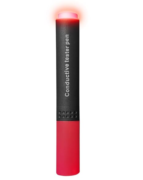 Conductivity Test Pen for Grounding Products Conductive Pen Continuity Tester for Grounding Mats, Sheets