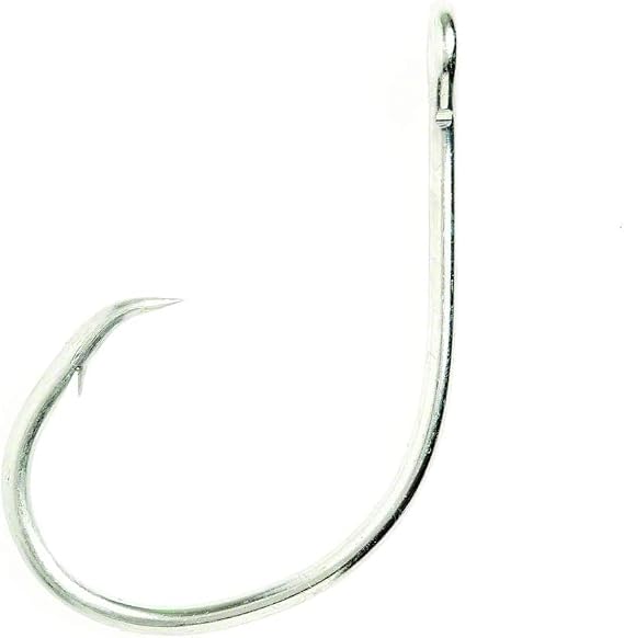 Eagle Claw Lazer Sharp L197 Circle Sea Offset Circle Hook 4/0 in 100 Pack