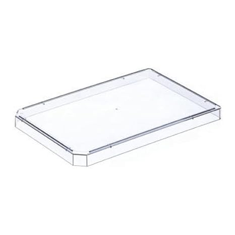 656161 Microplate Lid, Sterile, Standard Height, Polystyrene, Clear (Pack of 100)