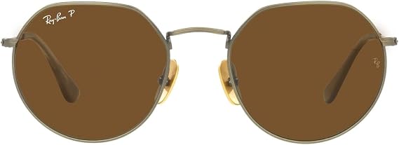 Ray-Ban Junior Kids'RB8165 Jack Titanium Round Sunglasses