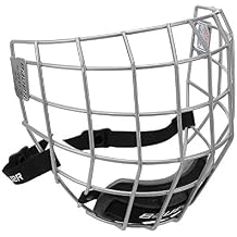 Bauer Profile II Ice Hockey Helmet Face Mask Cage with Mounting Hardware - CSA, CE, HECC Certified