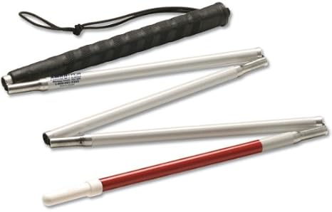 Ambutech Alum. 5-Section Folding Cane-Pencil-60-in