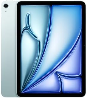 Apple iPad Air 11-inch with M3 chip Built for Apple Intelligence, Liquid Retina Display, 256GB, 12MP FrontBack Camera, Wi-Fi 6E, Touch ID, All-Day Battery Life Blue