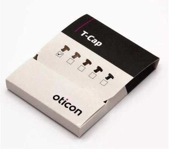 Oticon T-Cap Microphone Protectors (Light Brown)