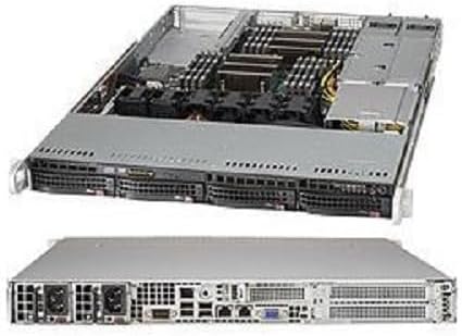 Supermicro SYS-6018R-WTR 1U Barebone Dual Intel CPU X10DRW-i, 815TQ-R706WB