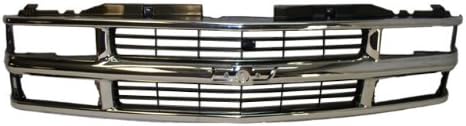 1994 1995 1996 1997 1998 1999 Chevy Suburban Grille Chrome / Black New