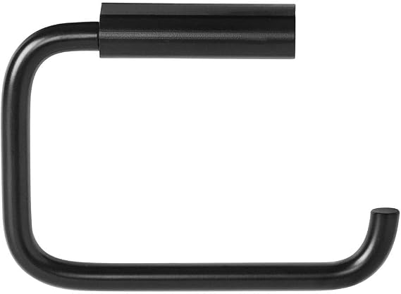 blomus Wall Mounted Toilet Paper Holder MODO - Black - Titanium Coated