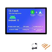 13.1" 6+128GB Android 12 for Ford Taurus 2015~2017 Car Stereo Radio GPS Navigation Carplay DSP AA WiFi 4G 1920 * 1200 IPS