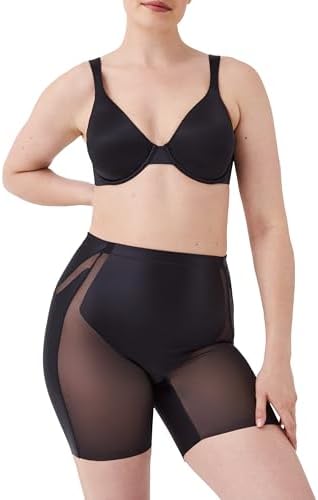 SPANXshape Booty-Lifting Mid-Thigh Short - Butt Lifting Shorts - Medium Compression - With Tummy Shaping