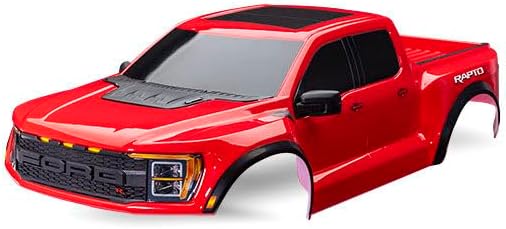Traxxas 10112-RED - Ford Raptor R Complete Body, Red