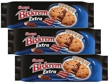 ÜLKER Biskrem Ekstra Cookie Bisküvi, 184 Gr