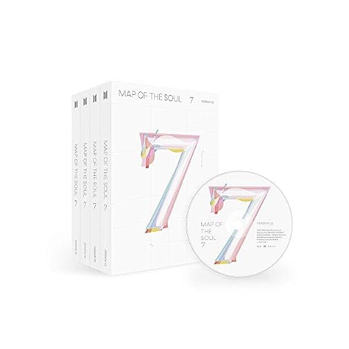 BTS BANGTAN BOYS - MAP OF THE SOUL : 7 Album+Folded Poster+Extra Photocards Set (Random ver.)