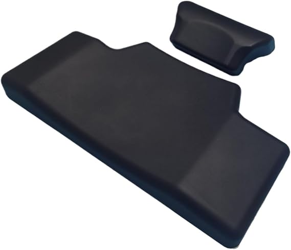 Motorcycle Backrest Pad Kits Motorcycle Passenger Backrest Back Pad Black Replaces Spare Parts Cushion Motorbike Accessories