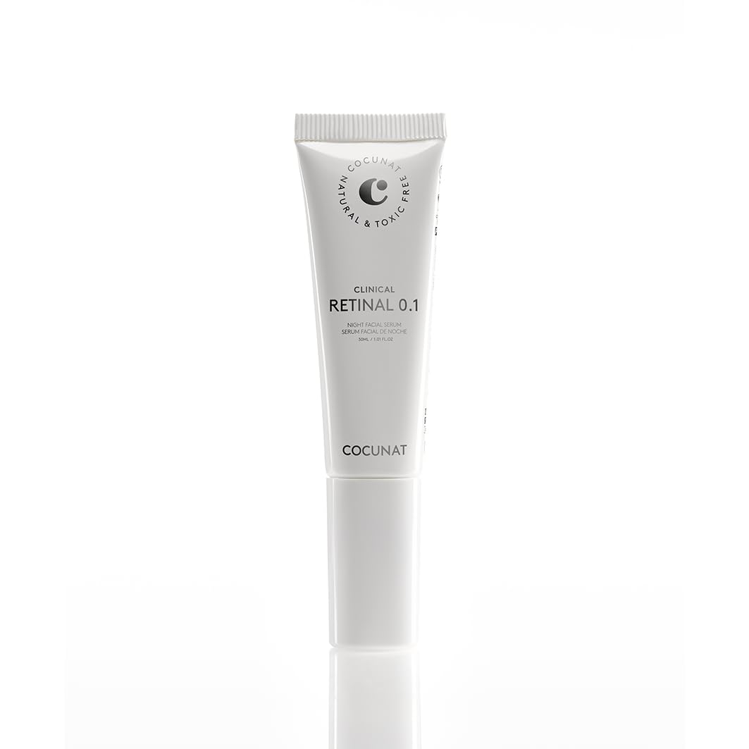 COCUNAT - CLINICAL RETINAL 0.1 - Vitamin A Retinal Serum - Reduces Wrinkles Blemishes and Sagging Skin - Regenerates and Rejuvenates - For All Skin Types - With Niacinamide and Hyaluronic Acid