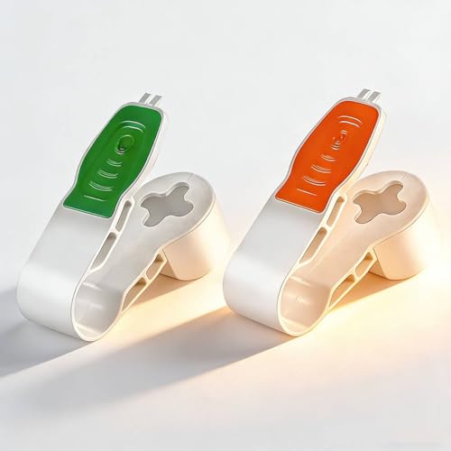 Portable Pill Popper Tool Pill Taker Pill Puncher Tool for Blister Packs Personal Pill Organizers Auxiliary Medication Retrieval Tool Pill Blister Popper Green and Orange