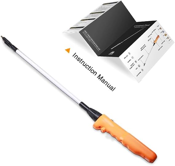 Cattle Prod, Waterproof Cattle Prod Stick with LED Light, Livestock Prod for Modern Livestock Management, X Series