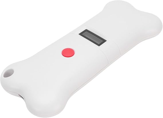 Pet Microchip Scanner, USB Rechargeable 134.2KHZ Animal ID Tag Reader, for Reading ISO11784 85 Compliant Animal Chips, for Dog Cat Cow Sheep Chicken