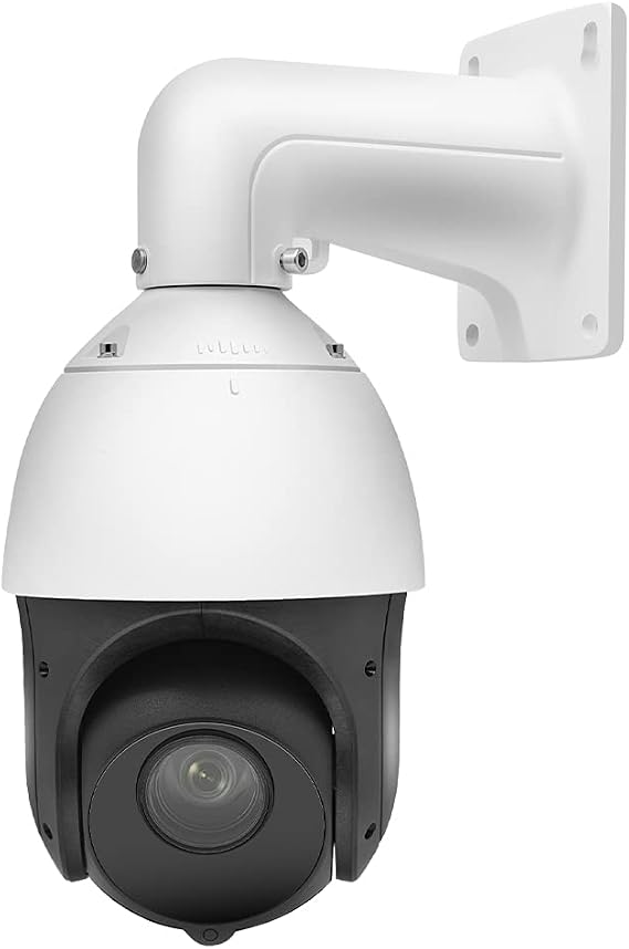 HIK-Tech US 4MP 4-inch 25x Network IR PTZ Outdoor Dome Camera DS-2DE4425IW-DE,Auto Tracking,Powered by DarkFighter,Up to 100m IR Range,4.8mm~120mm Lens 25X Optical Zoom
