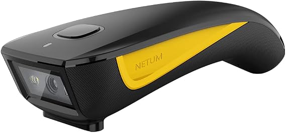 NETUM C750 2D Barcode Scanner | Bulk for Business (60 Pieces), Mini Portable USB 1D 2D Bar Code Image Reader for Tablet iPhone iPad Android iOS PC POS
