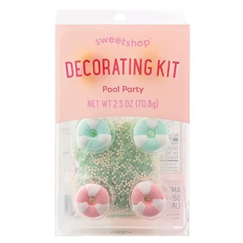 Sweetshop Cake Decorating Kit Pool Party