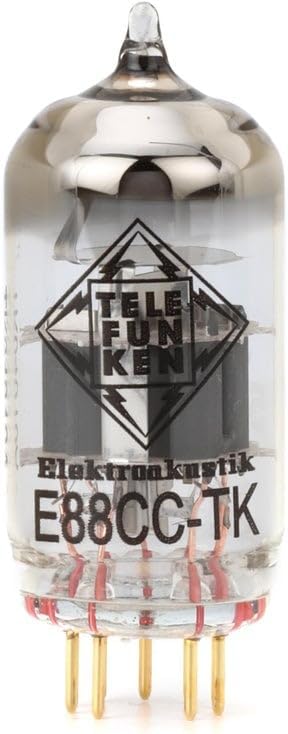 Telefunken E88CC-TK Black Diamond Series Preamp Tubes - Single, Balanced Triodes