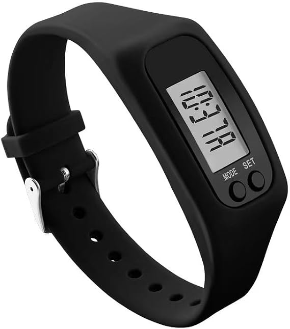 Pedometer Watch Fitness Watch Fitness Tracker with Step Counter Calories Counter Sleep Monitor for Walking Running No Bluetooth/App/Phone Required