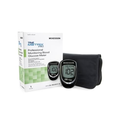 McKesson True METRIX PRO Professional Monitoring Blood Glucose Meter - 1Box