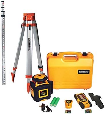 Johnson Level & Tool 40-6536 Electronic Self Leveling Horizontal Rotary Laser System