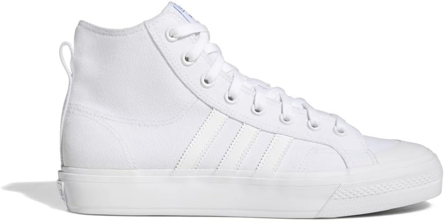 adidas Mens Nizza Hi Adv High Skate - White - Size 7.5 M
