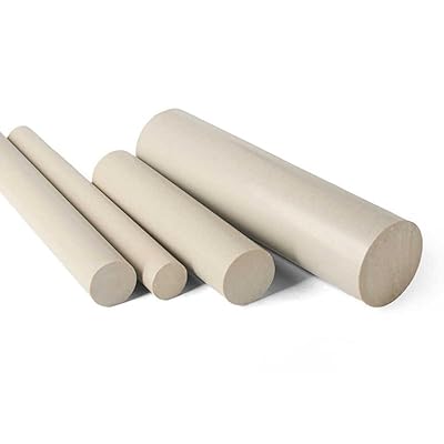 1pcs 40mm200mm PEEK Material Round Rod, high Temperature and Corrosion Resistant Plastic Insulated Material