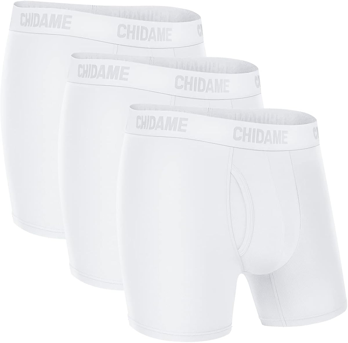Men's Underwear Luxe Micro Modal Boxer Briefs Open Fly 3 Pack