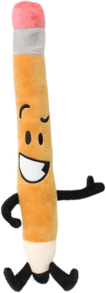 Battle for Dream Island Plush Stuffed Pillow: Evil Leaf/Loser/lollipop/Green grass/Cake/Stone/Jelly Game Character Throw Pillow bfdi Plushies Cuddle Figure Cushion Home Sofa Decoration 15-25cm