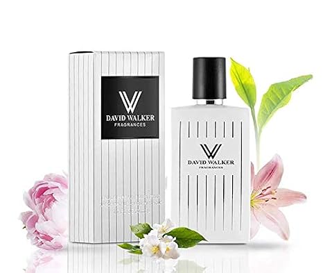 David Walker CUIZES Fragrances | Exclusive Collection | Long lasting perfumes for Women | White Lily, Violet Leaves, Green Blend | 50ml/1.70z (Pack of 1)