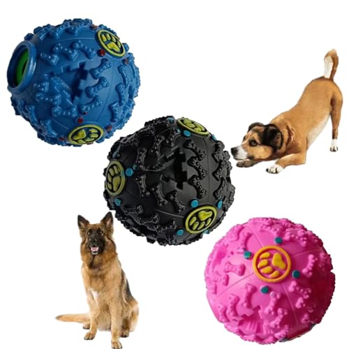 Interactive Dog Toys, Giggle Sound Dog Ball, Boredom Buster, Interactive Dog Toys for Small & Large Dogs
